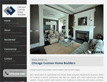 Tablet Screenshot of chicagocustomhome.com